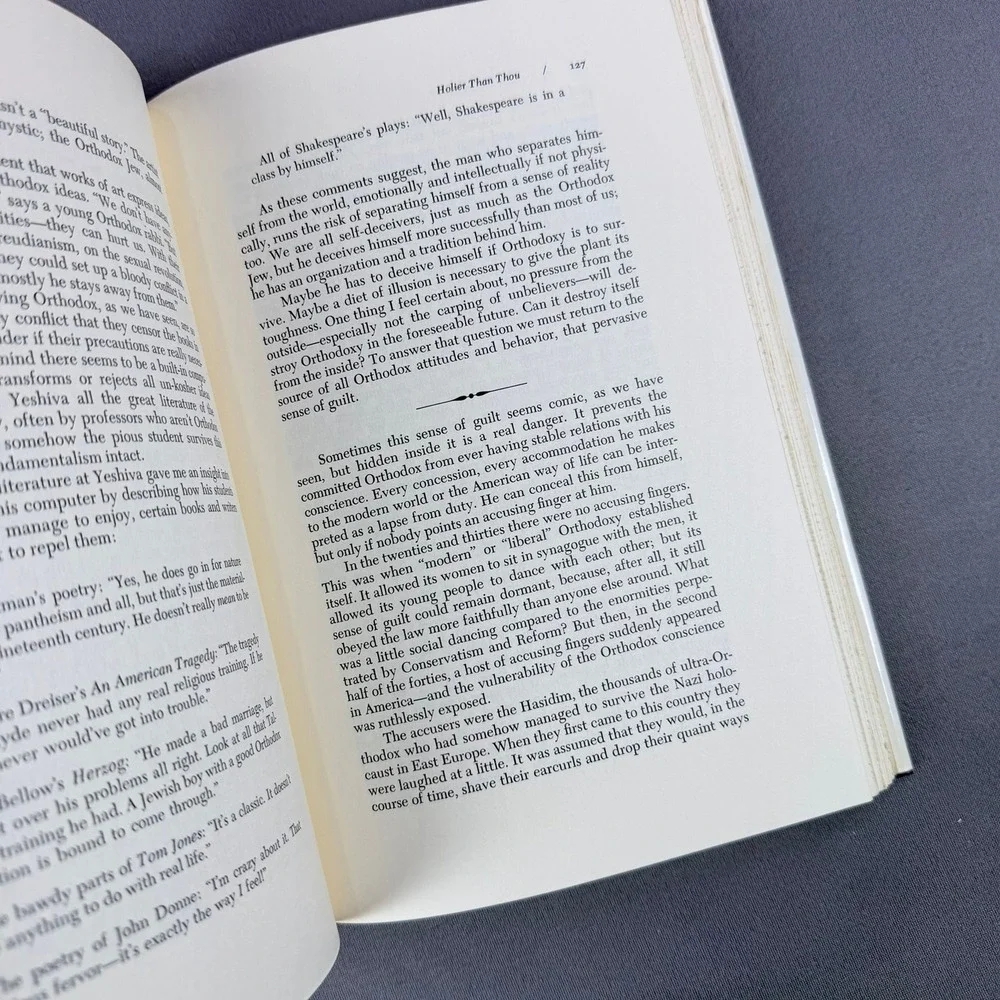 James Yaffe The American‎ Jews Hardcover 1968 First Edition Sociology Book